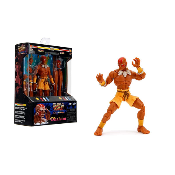 Ultra Street Fighter II: The Final Challengers Dhalsim 1:12 Scale Action Figure | Jada Toys