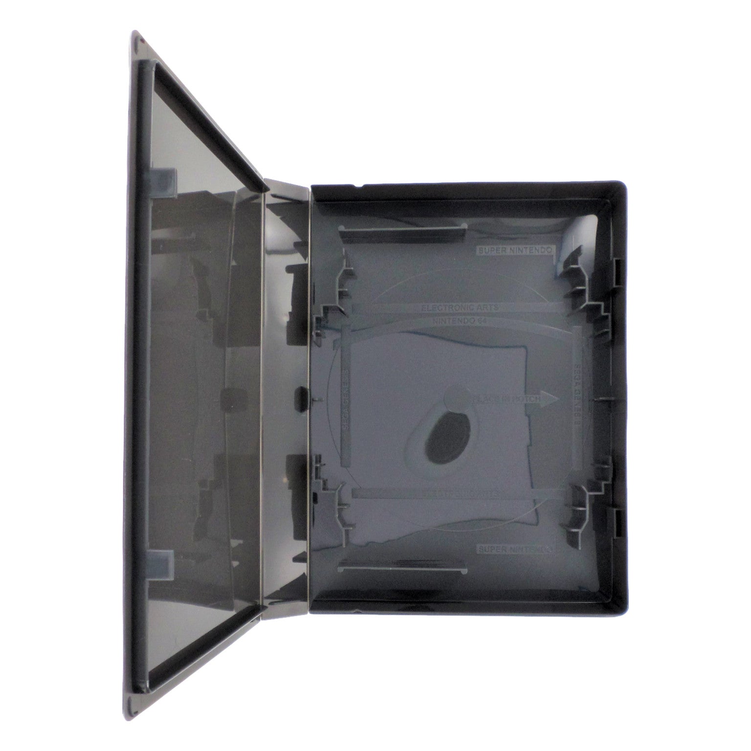 Universal game case for Snes, N64, Sega Megadrive (Genesis), Master system - 4 pack Grey | ZedLabz