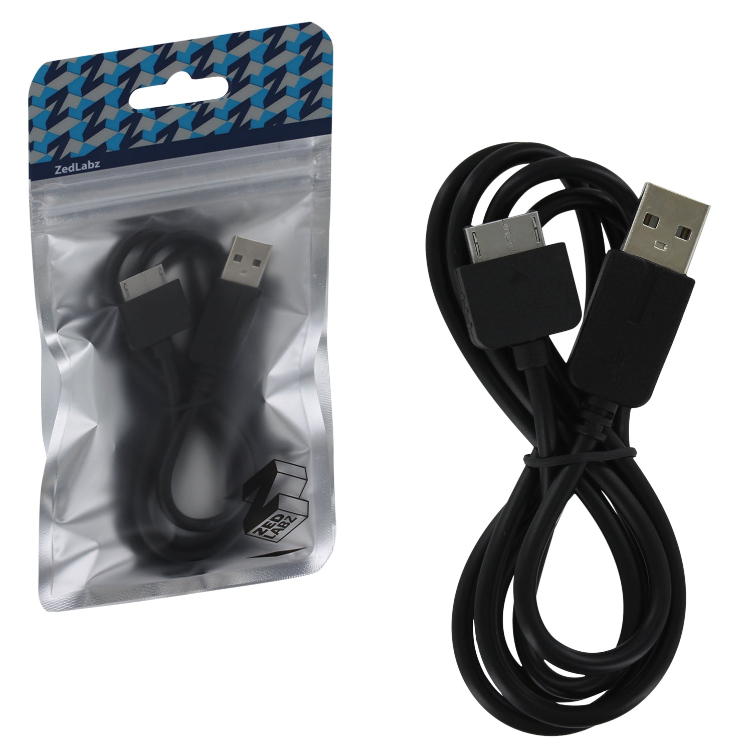 USB cable for PS Vita 1000 console - Black | ZedLabz