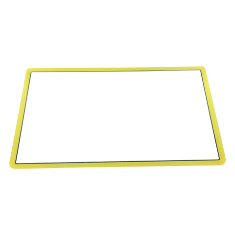 Top screen lens for Nintendo 3DS XL & New 3DS XL console plastic upper cover replacement - Yellow | ZedLabz