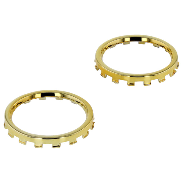 Chrome thumbstick rings for Xbox One Elite controller trim mod 2 pack | ZedLabz