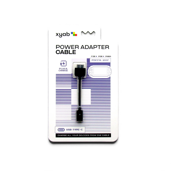 USB-C power adapter cable for Sony PS Vita 1000 | XYAB