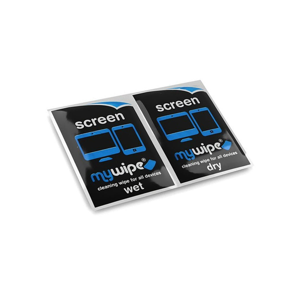Wet & dry LCD / TFT screen cleaning wipes anti static alcohol free - 10 pack | My wipe
