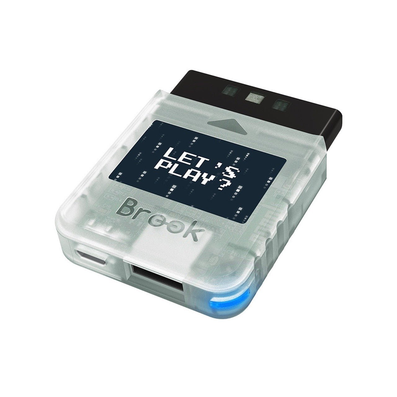 Wingman PS2 Converter for Xbox 360, Xbox One, Xbox Series X|S, PS5, PS4, PS3, Switch Pro Controller to PS2, PS1 & PS Classic - Clear | Brook