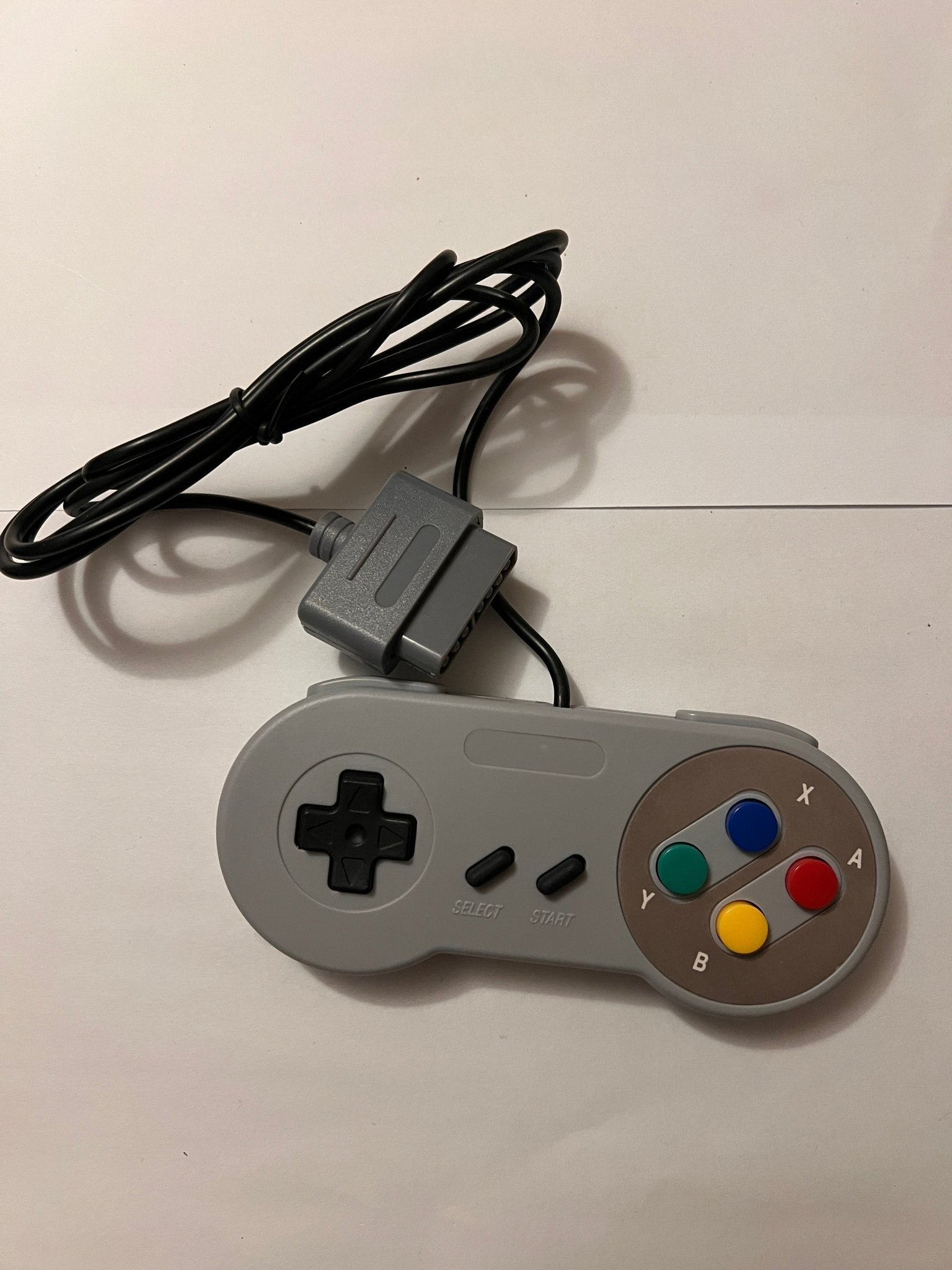 Wired controller for Nintendo SNES unbranded clearance - 1