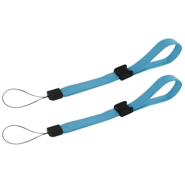 Wrist strap for Wii DS 3DS PSP Vita Camera Mobile Phone adjustable - 2 pack Light Blue | ZedLabz