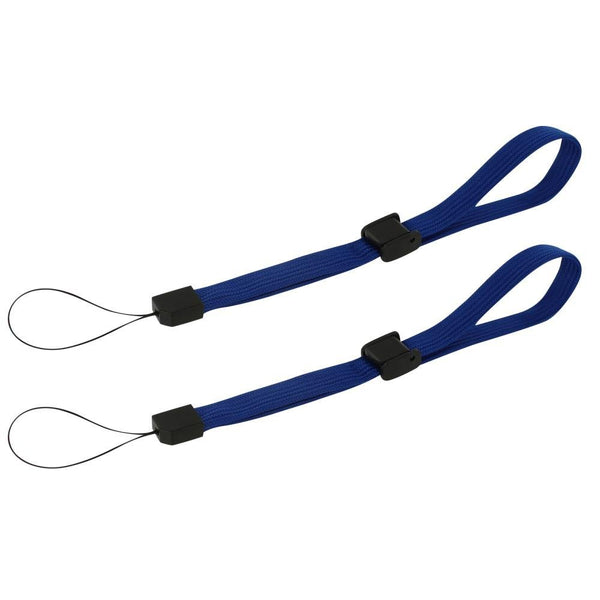Wrist strap for Wii DS 3DS PSP Vita Camera Mobile Phone adjustment - 2 pack Royal Blue | ZedLabz