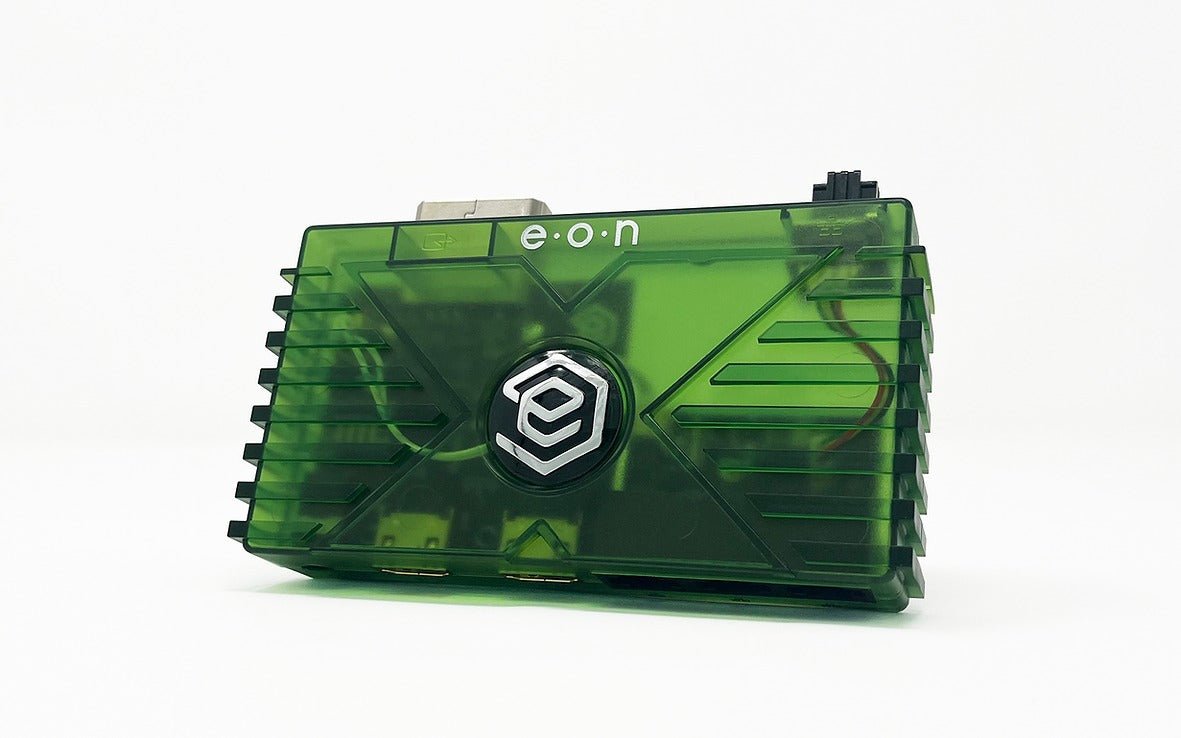 XBHD for Original Microsoft Xbox OG console HDMI Out TV adapter with LAN - Spartan edition green | Eon
