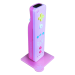 Display stand for Nintendo Wiimote controller - Princess Peach Edition | Rose Colored Gaming