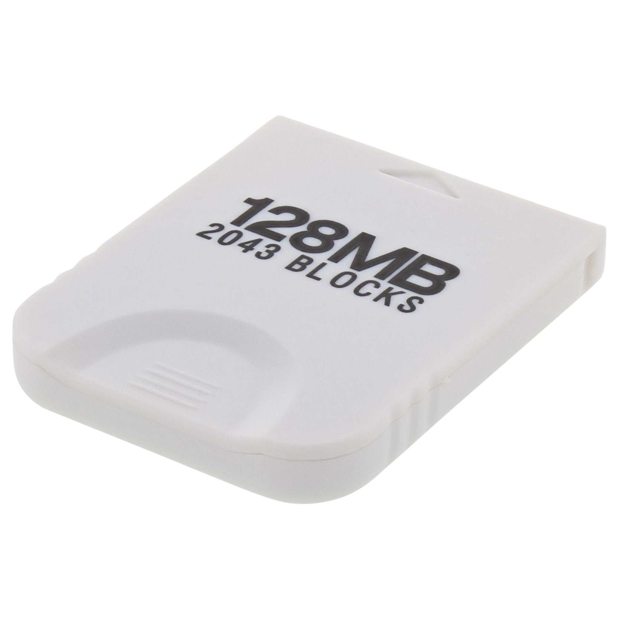 ZedLabz 128MB memory card for Nintendo GameCube GC & Wii 2043 block - white