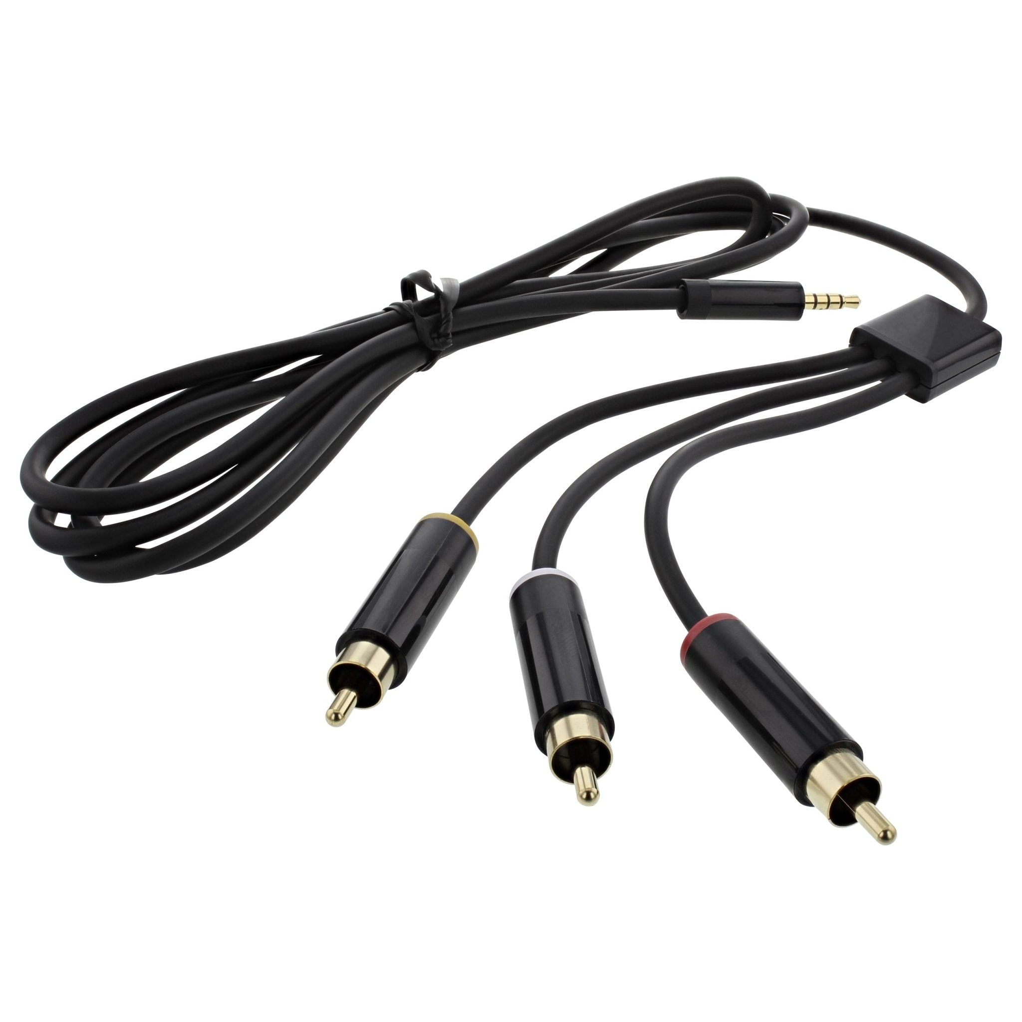 Cable AV compuesto chapado en oro de 1,8 m, Cable ... - Grandado Cable AV compuesto chapado en oro de 1,8 m, Cable ... - Grandado