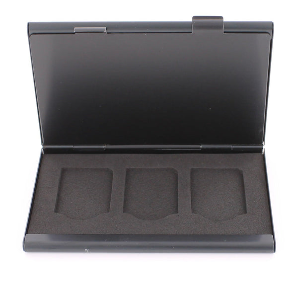ZedLabz 6 in 1 aluminium metal game card holder travel case storage wallet for Sony PS Vita - black