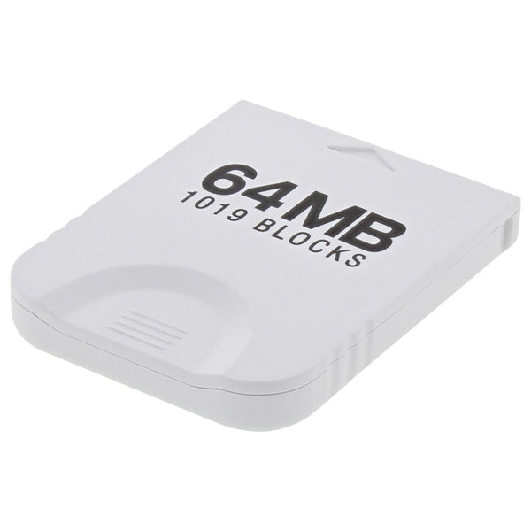 ZedLabz 64MB memory card for Nintendo GameCube GC & Wii 1019 block - white