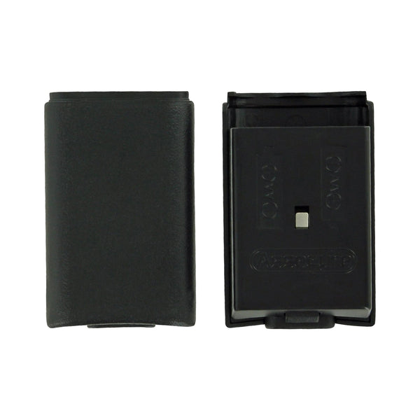ZedLabz battery holder shell cover for Microsoft Xbox 360 wireless controllers - 2 pack black