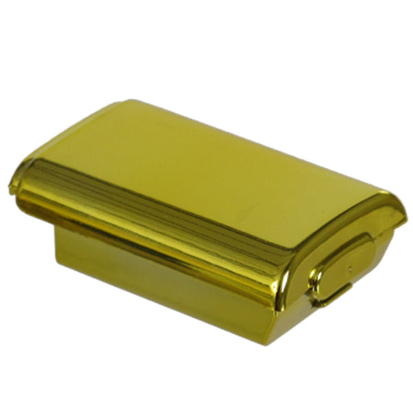 ZedLabz battery holder shell cover for Microsoft Xbox 360 wireless controllers - 2 pack gold