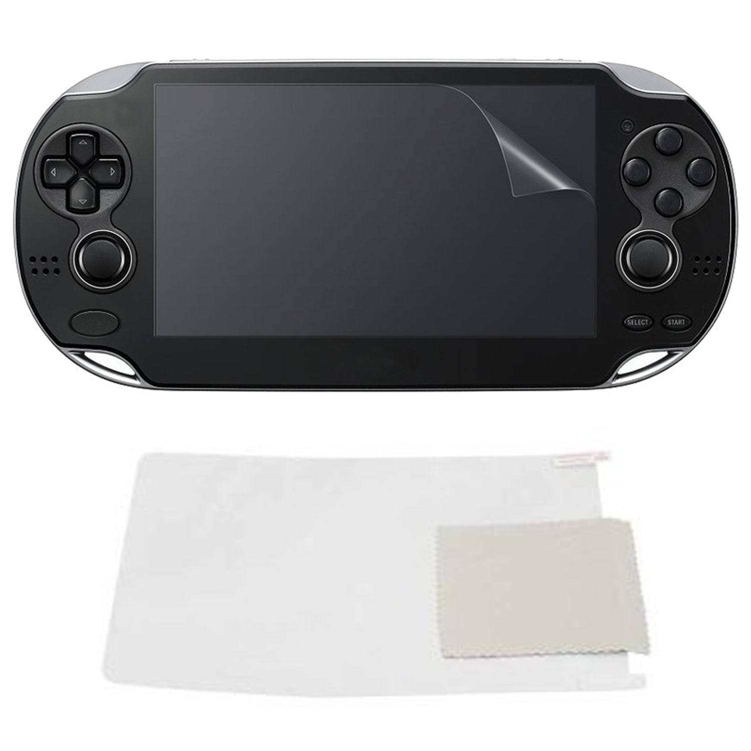 ZedLabz clear screen protector guard cover film for Sony PS Vita inc cleaning cloth - 2 pack