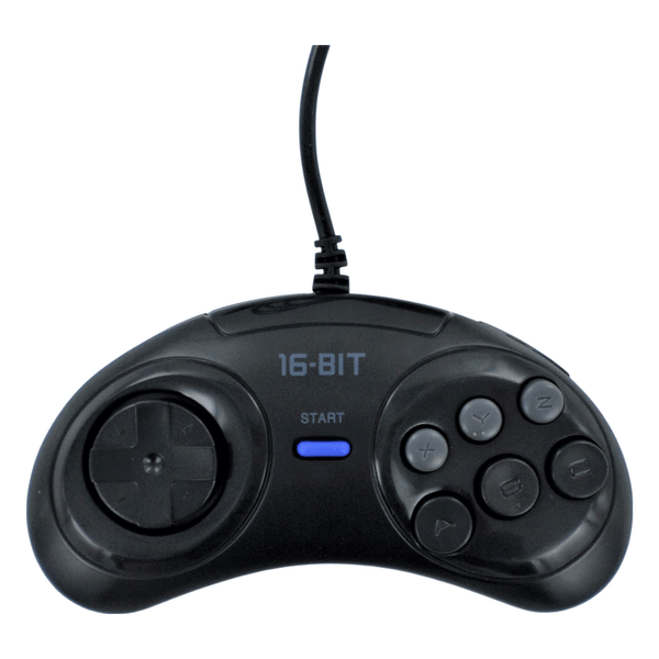 ZedLabz compatible wired controller for Sega Mega Drive (Genesis) & Master System