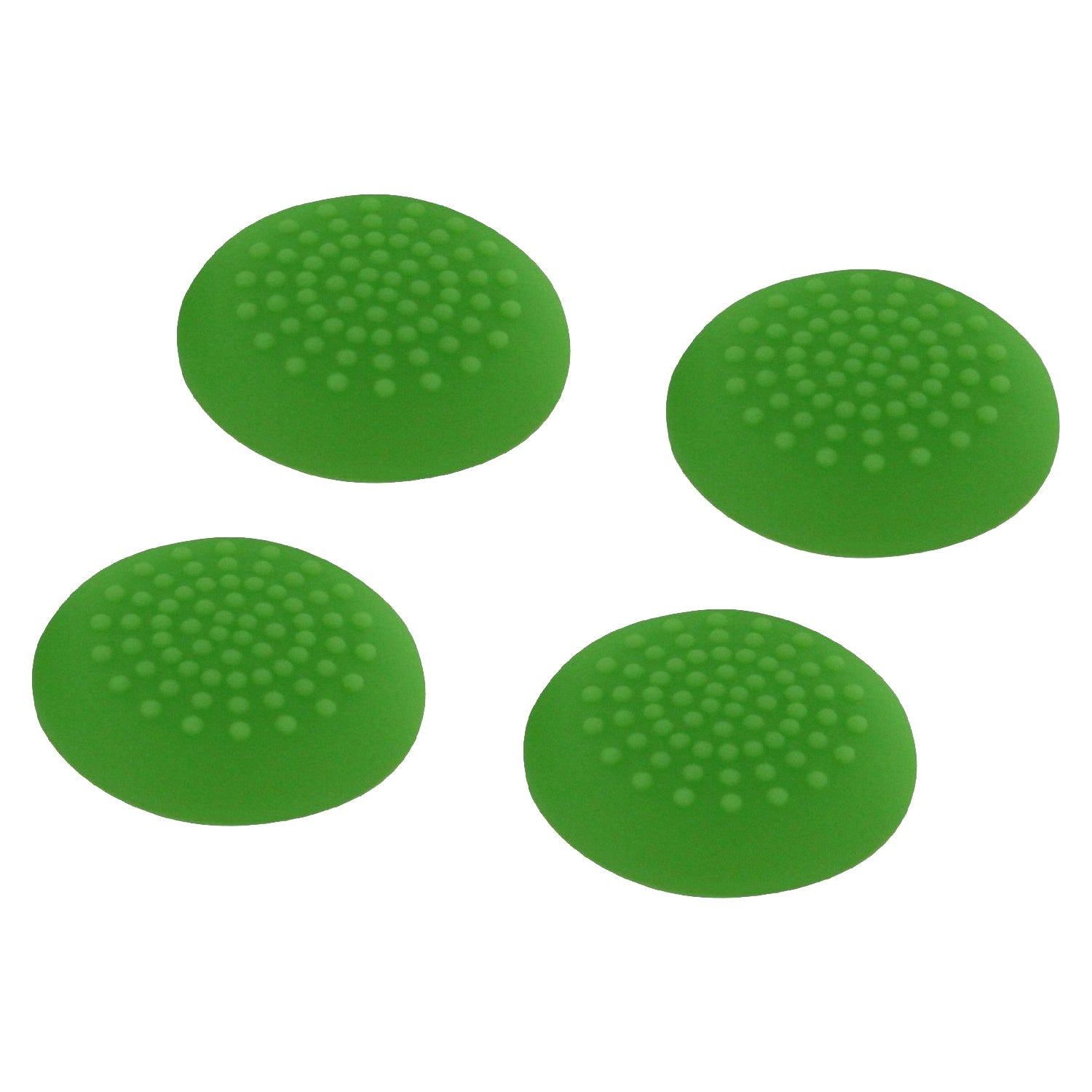 ZedLabz convex soft silicone thumb grips for Sony PS4 controller analog sticks - 4 pack green - 1