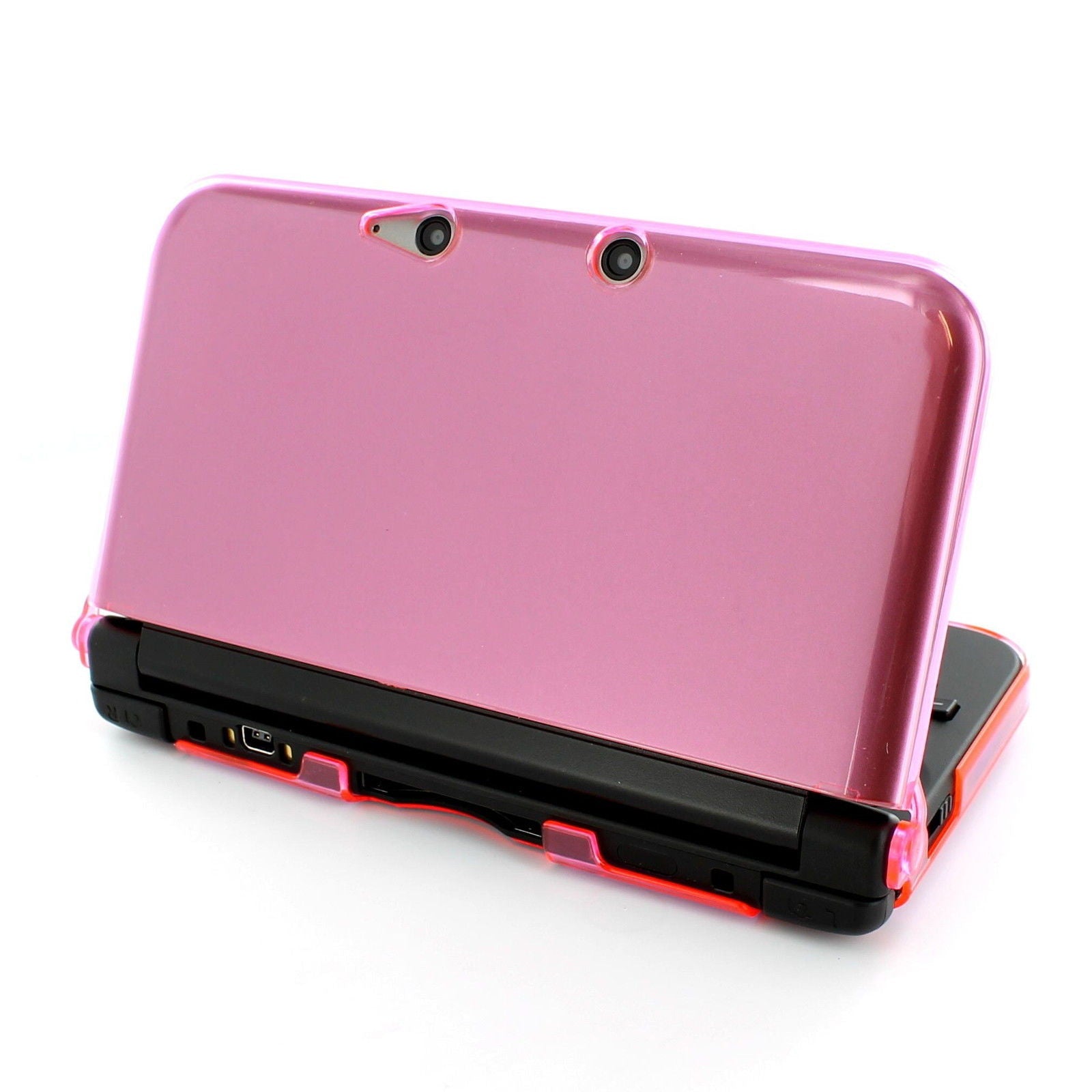 ZedLabz polycarbonate Armor Crystal Case for Nintendo 3DS XL Pink Cl
