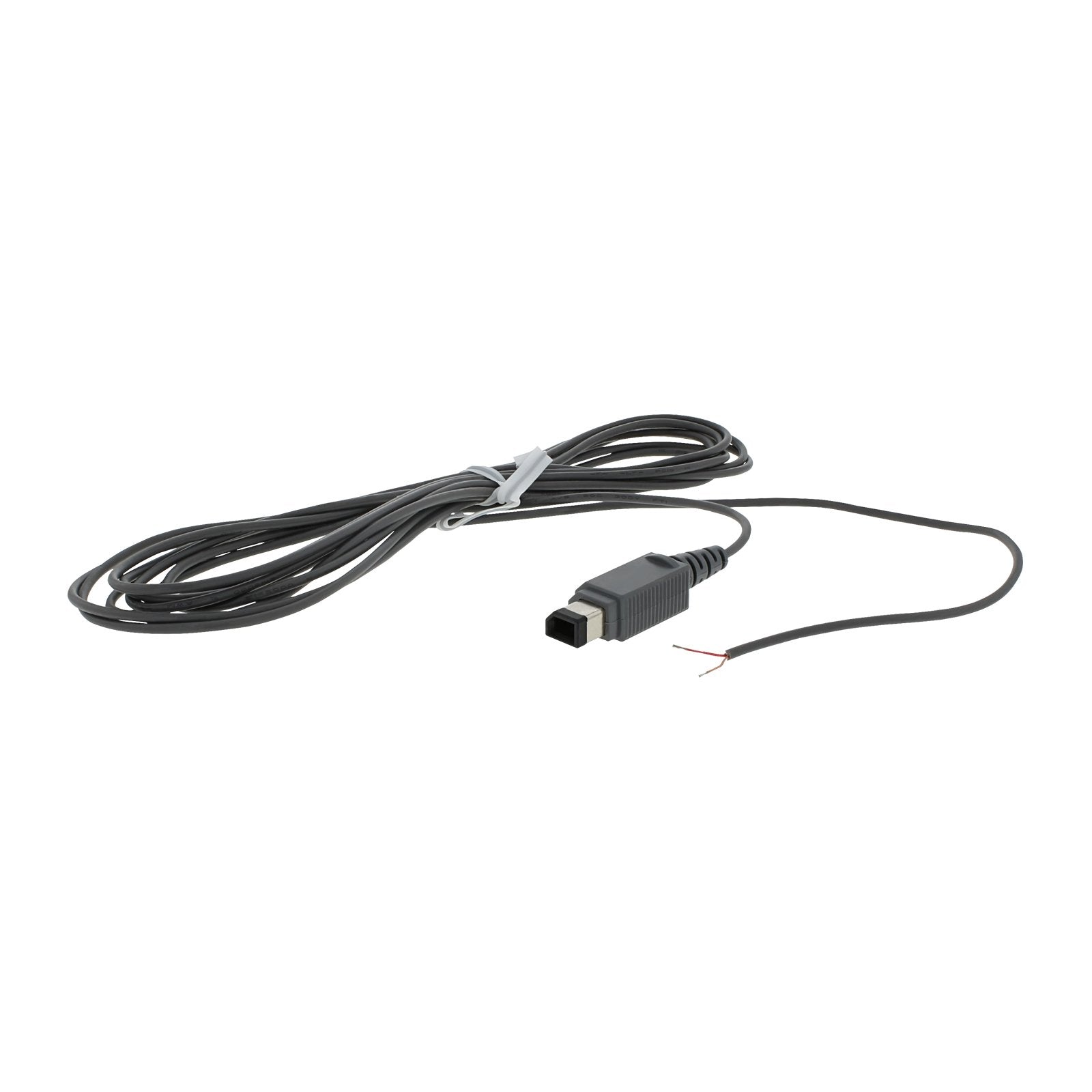 ZedLabz replacement 2.5m wire part for Nintendo Wii & Wii U sensor bar with connector - grey
