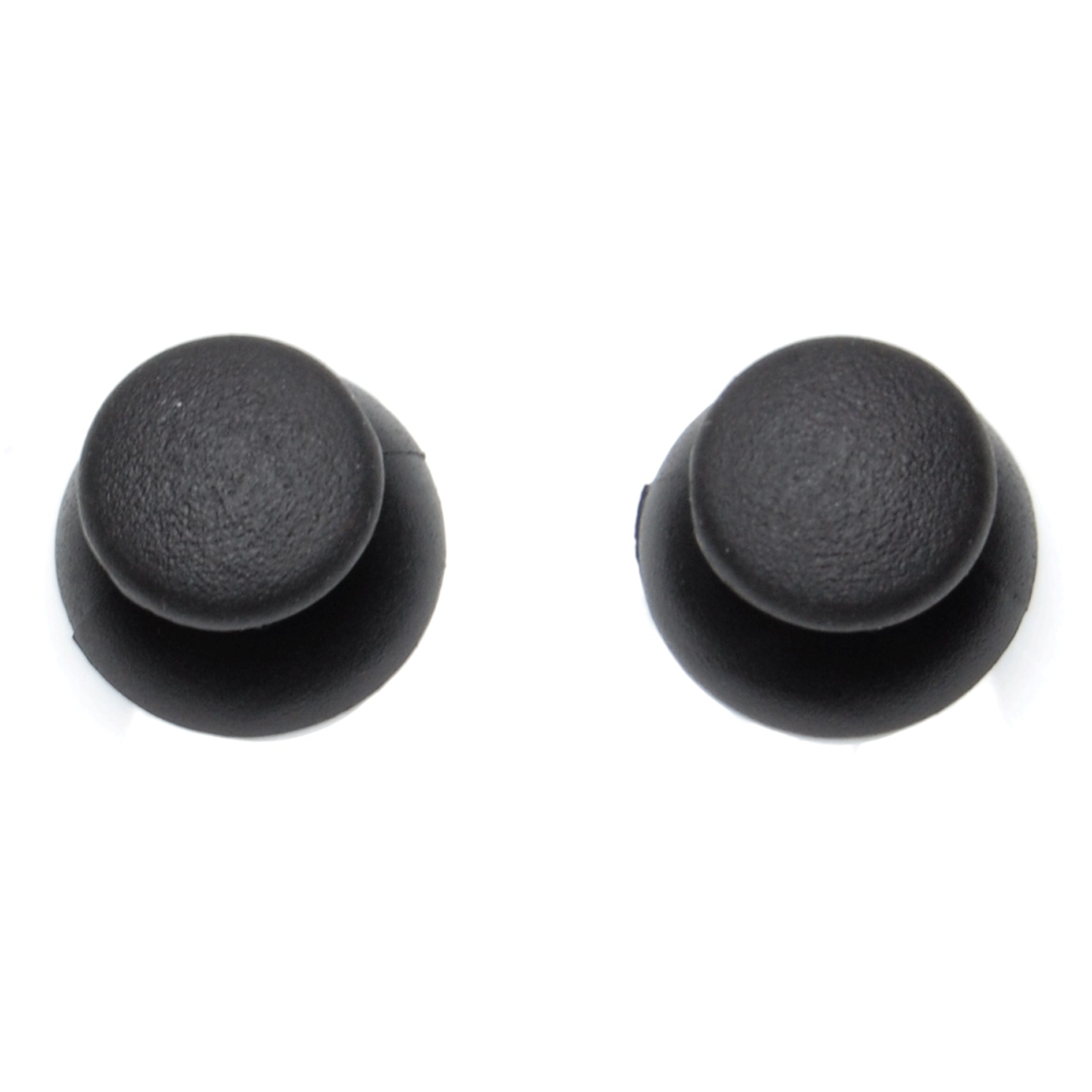 ZedLabz replacement analog thumbsticks for Sony PS2 & PS1 controllers (large hole) - 2 pack black - 1