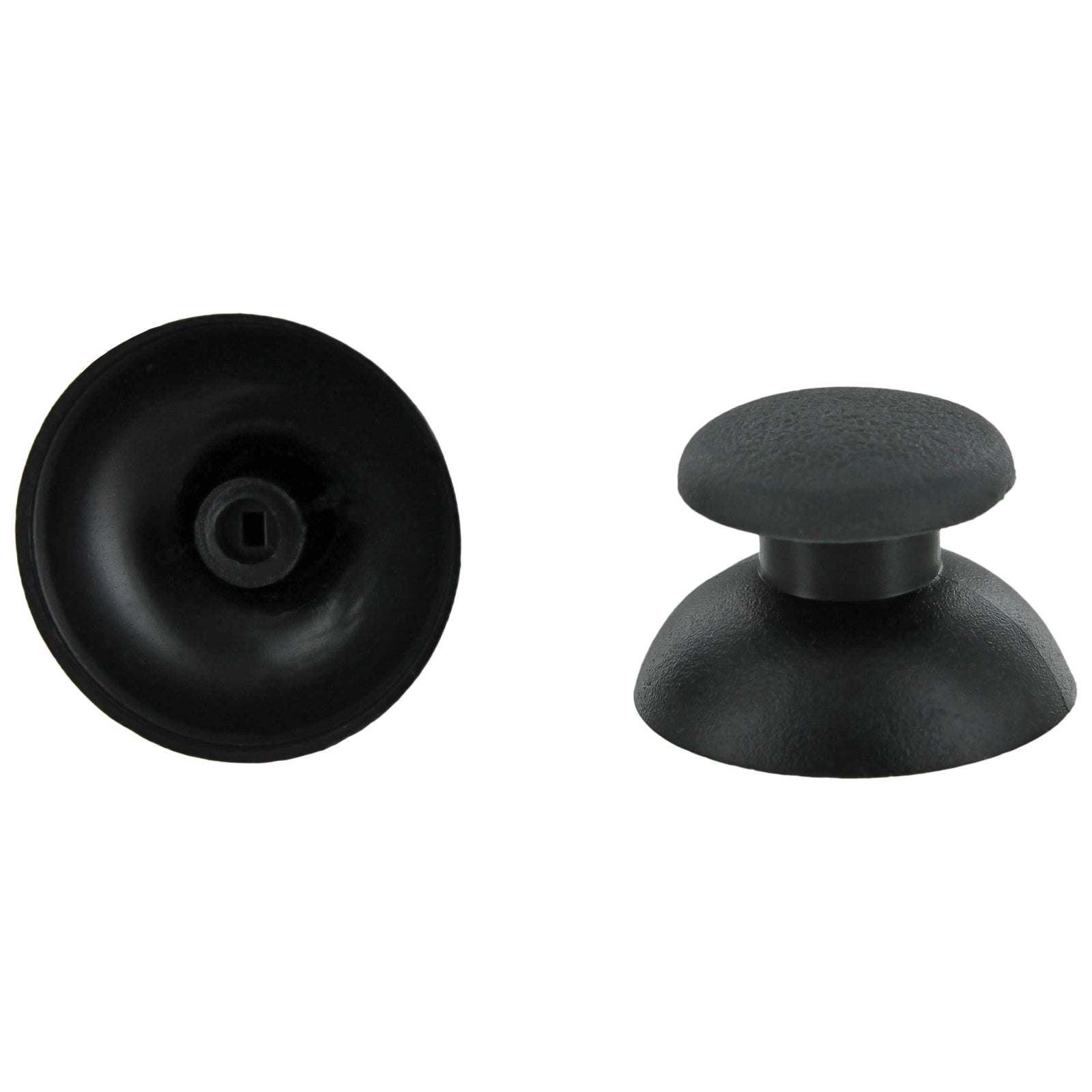 ZedLabz replacement analog thumbsticks for Sony PS2 & PS1 controllers (small hole) - 2 pack grey