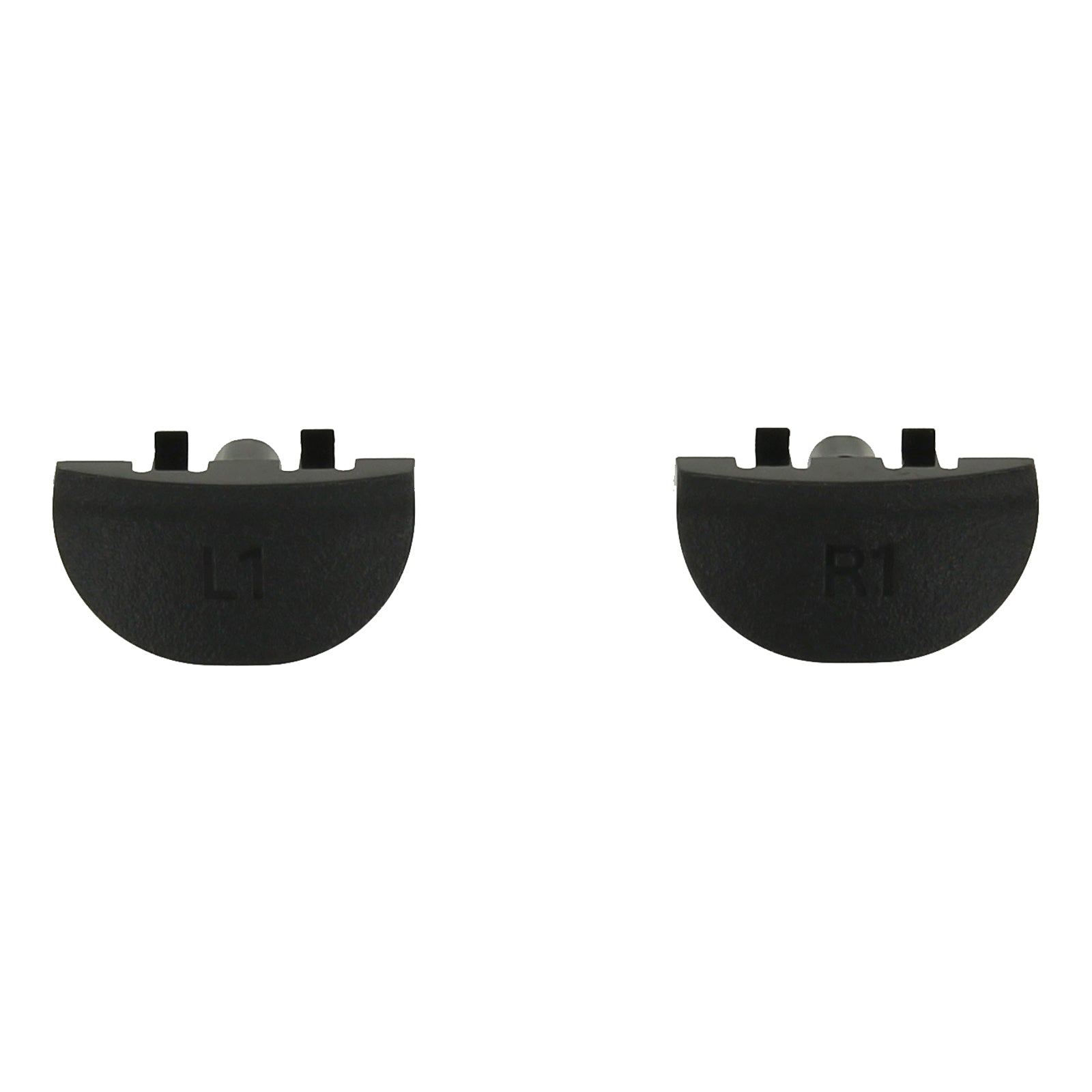 ZedLabz replacement genuine OEM L1 R1 buttons set for Sony PS4 controllers - black
