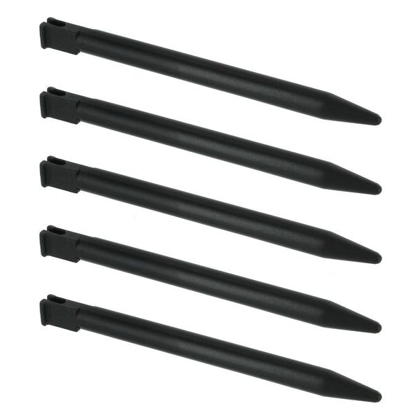 ZedLabz replacement slot in stylus for Nintendo 3DS Original touch screen pen - 5 pack white