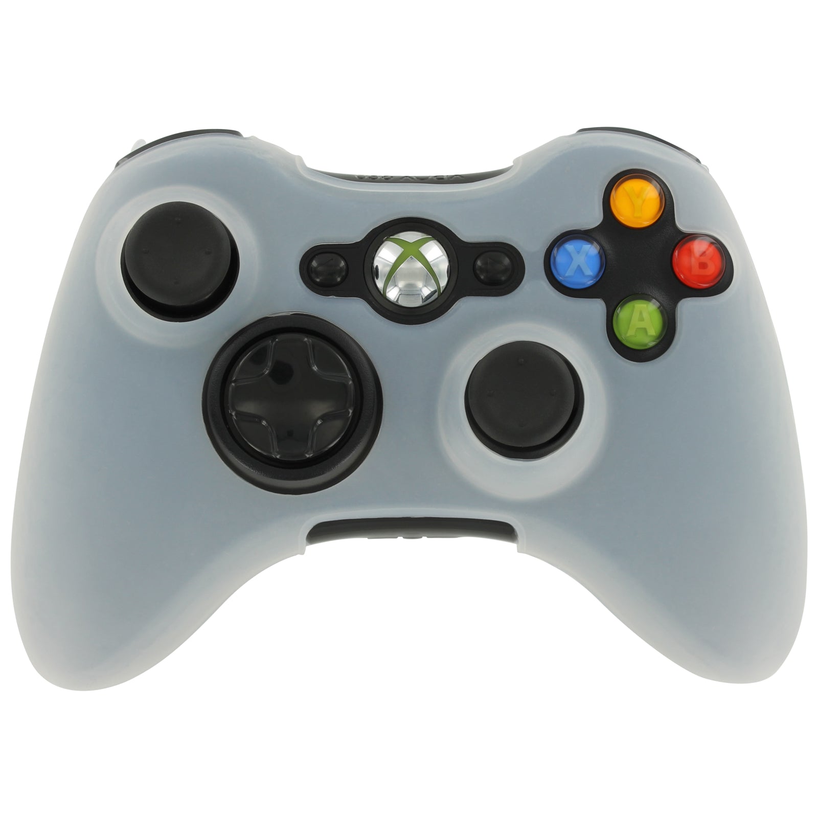ZedLabz silicone case for Xbox 360 controller skin protector cover grip - white