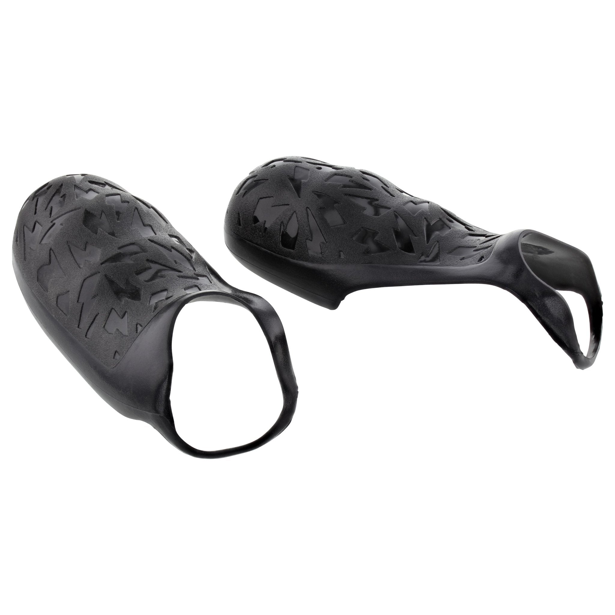 ZedLabz snap on rubber non slip grip handles for Sony PS4 controllers - black