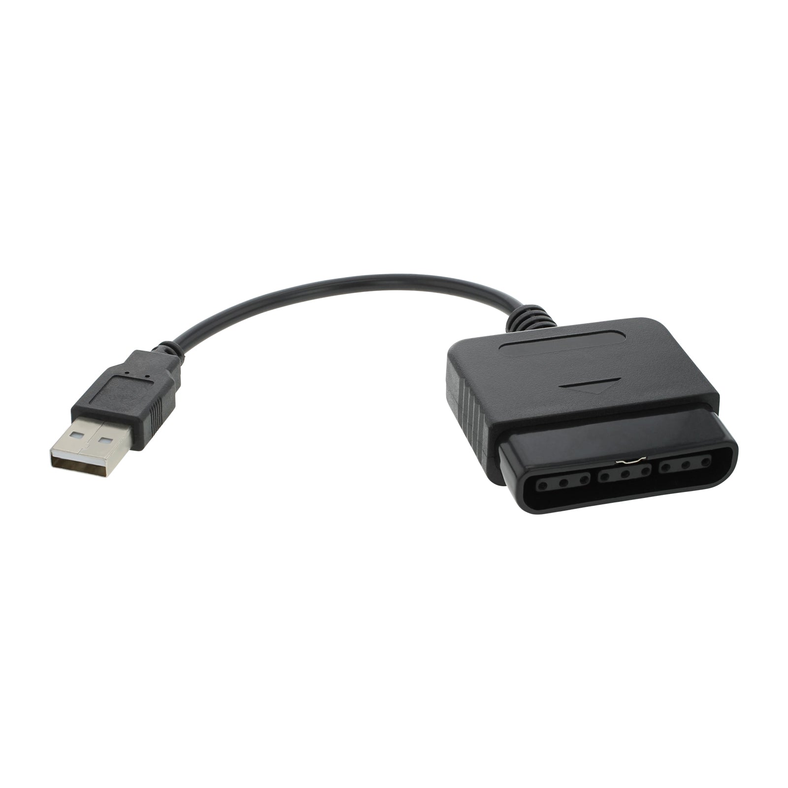 Zedlabz USB converter adapter cable lead for Sony PS2 controller to PS3 console - black