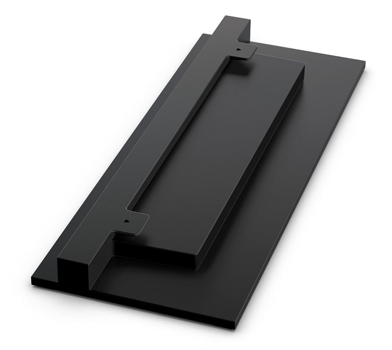ZedLabz vertical console stand for Microsoft Xbox One S and non slip feet - black