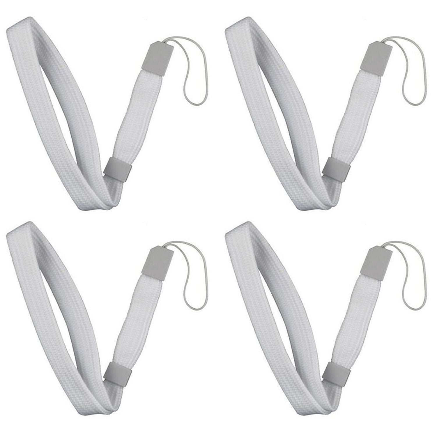 ZedLabz wrist strap for Nintendo DS DSi 2DS 3DS, Wii U, Sony PSP, PS Vita PS3 Move – 4pk white - 2