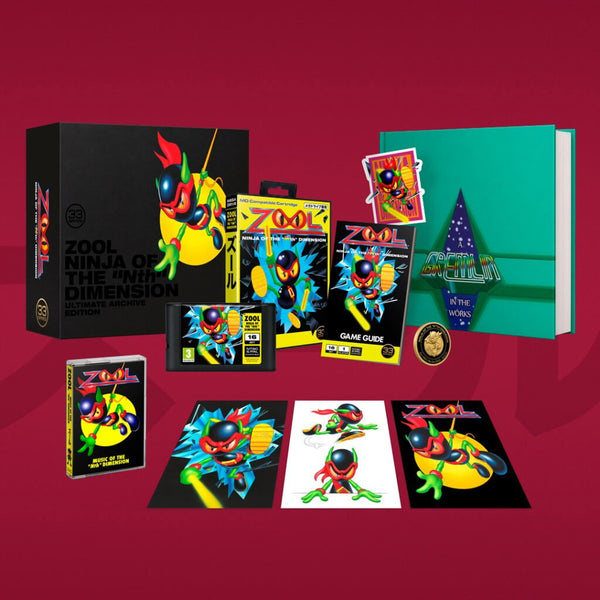 Zool Ultimate Archive Edition for Sega Mega Drive / Genesis (Region Free) PRE ORDER | 33 Games - 1