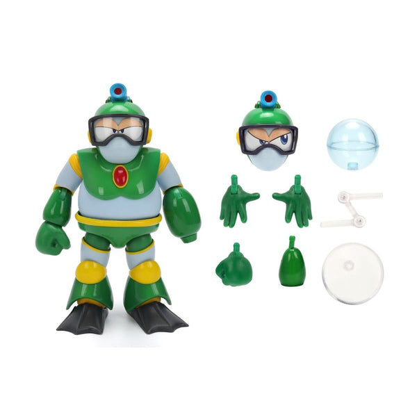 Mega Man Bubble Man Deluxe 1:12 Scale Action Figure | Jada Toys