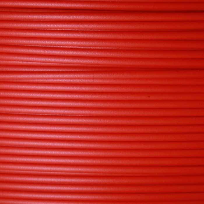 3D printer PLA filament 1.75mm 1KG roll - UK made eco friendly - Signal red | 3DQF