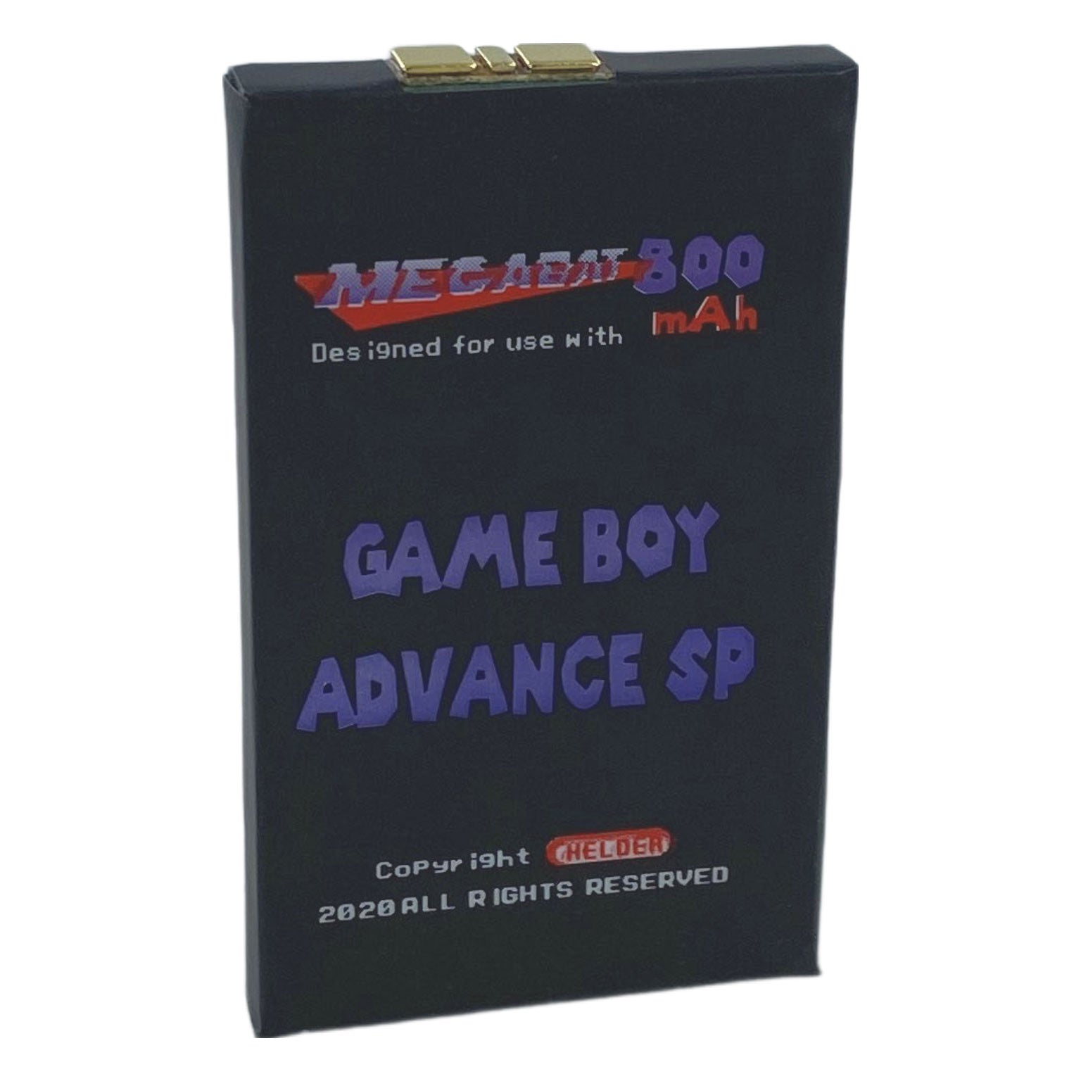Battery for Nintendo Game Boy Advance SP mod replacement 800 Mah (GBA SP) | Helder Game Tech