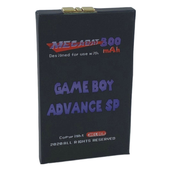 Battery for Nintendo Game Boy Advance SP mod replacement 800 Mah (GBA SP) | Helder Game Tech