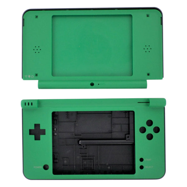 Full housing shell for Nintendo DSi XL console complete casing repair kit replacement - green | ZedLabz