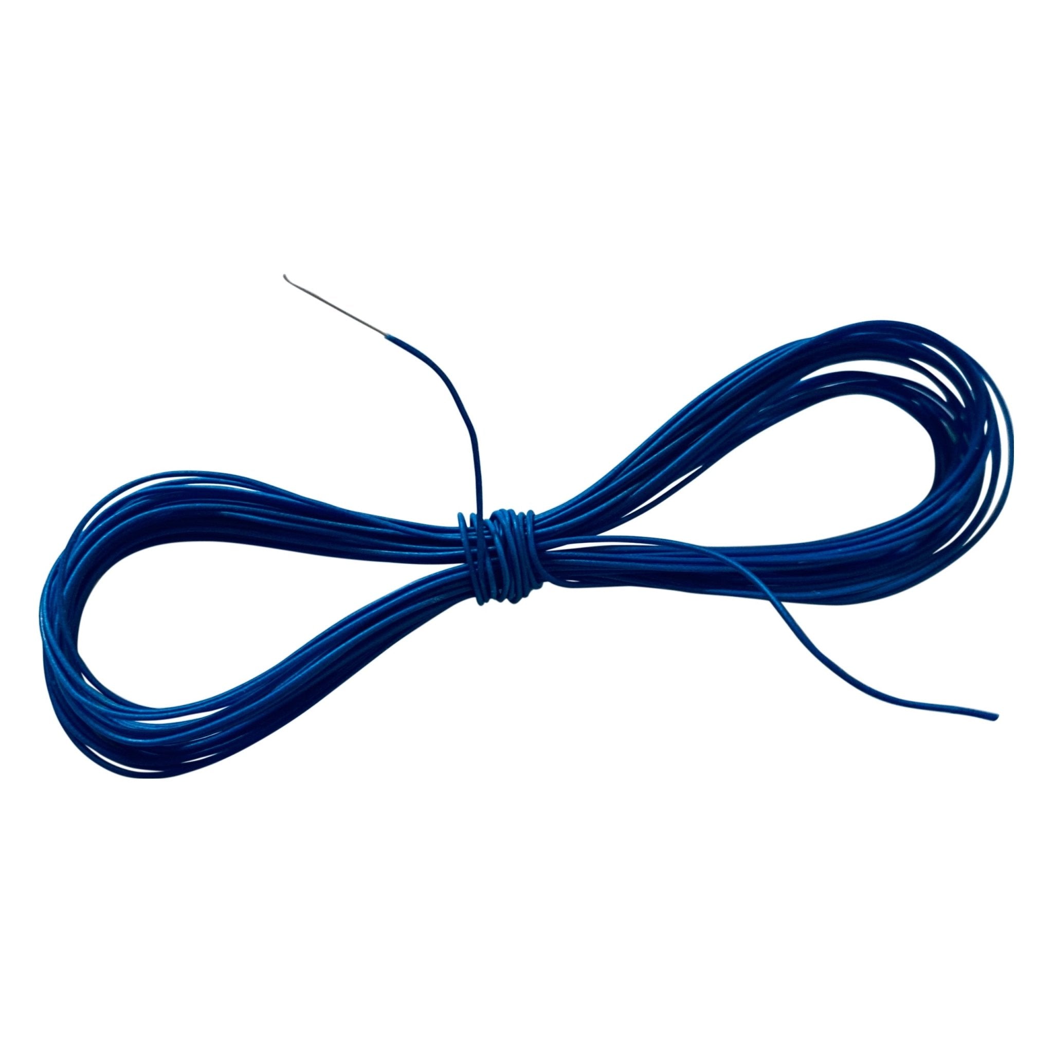 Hookup wire for console repairs & modifications 30 AWG insulated electronic - 5m Blue | ZedLabz