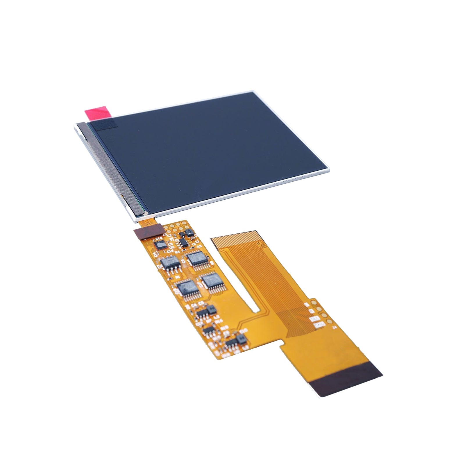 IPS LCD V2 for Game Boy Advance Nintendo GBA DIY mod kit including adhesive, flex ribbon & hookup wire | Funnyplaying