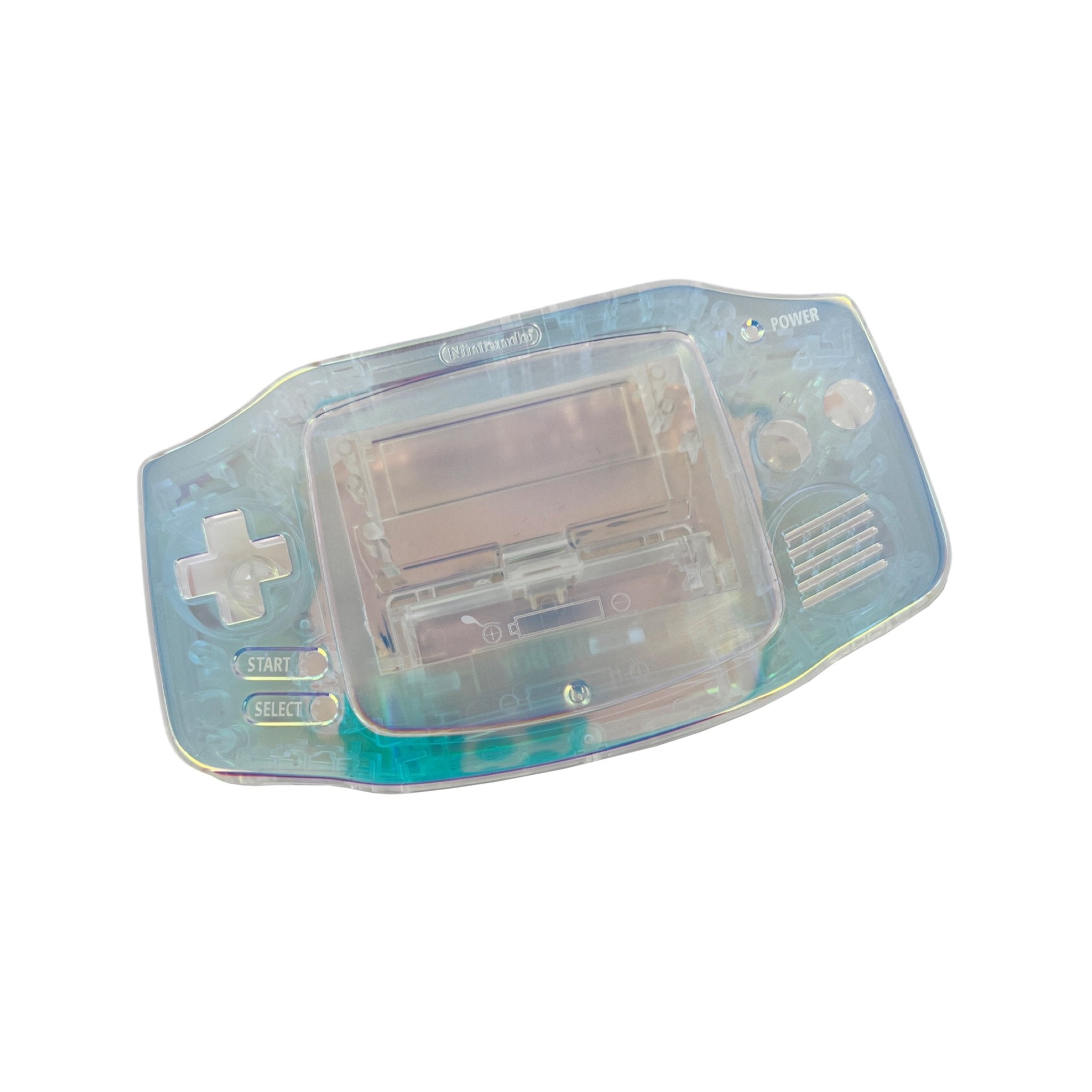 IPS ready shell for Nintendo Game Boy Advance - Glossy Polished - modified no cut replacement housing AGB GBA | CGS