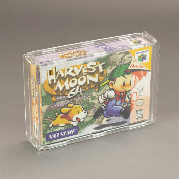 Köffin display case for Nintendo 64 N64 boxed game | Rose Colored Gaming