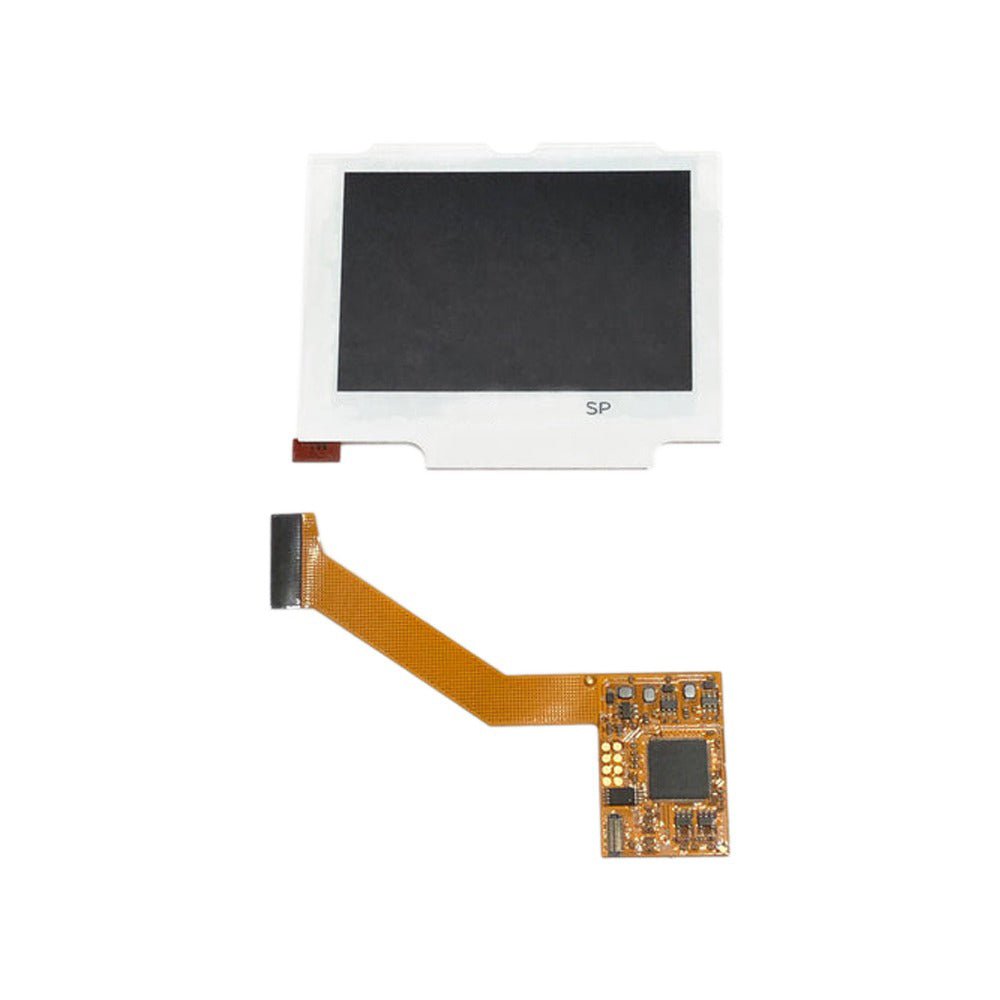 Laminated IPS LCD screen kit for Nintendo Game Boy Advance SP no solder backlight display GBA SP | HISPEEDIDO