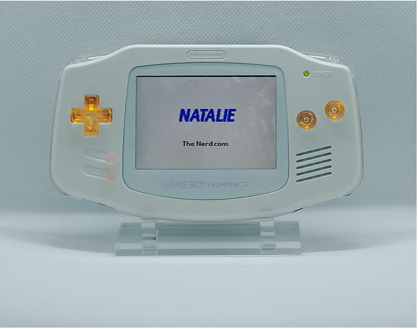 LED button mod for Nintendo Game Boy Advance AGB-001 handheld console flex board | Natalie the Nerd