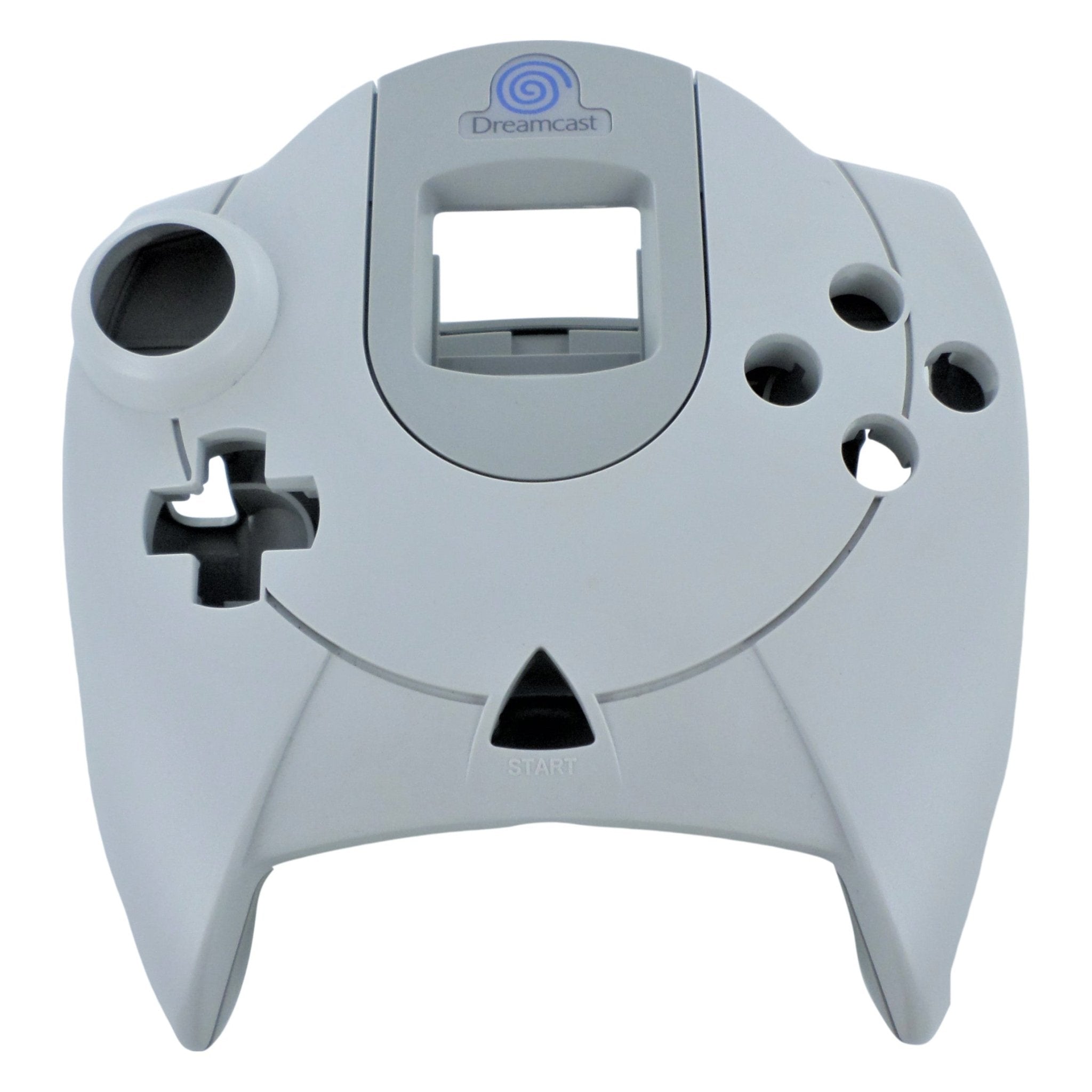 Original housing shell for Sega Dreamcast controller replacement - Light Grey PULLED | ZedLabz