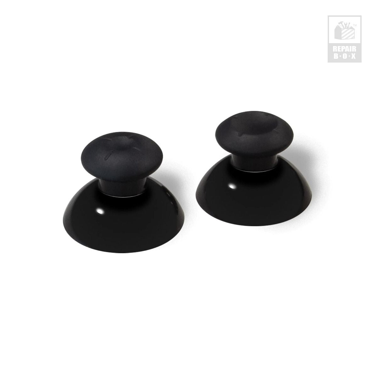 Replacement analog rubber thumbsticks grip sticks for Hyperkin Duke controller - 2 pack black | Hyperkin