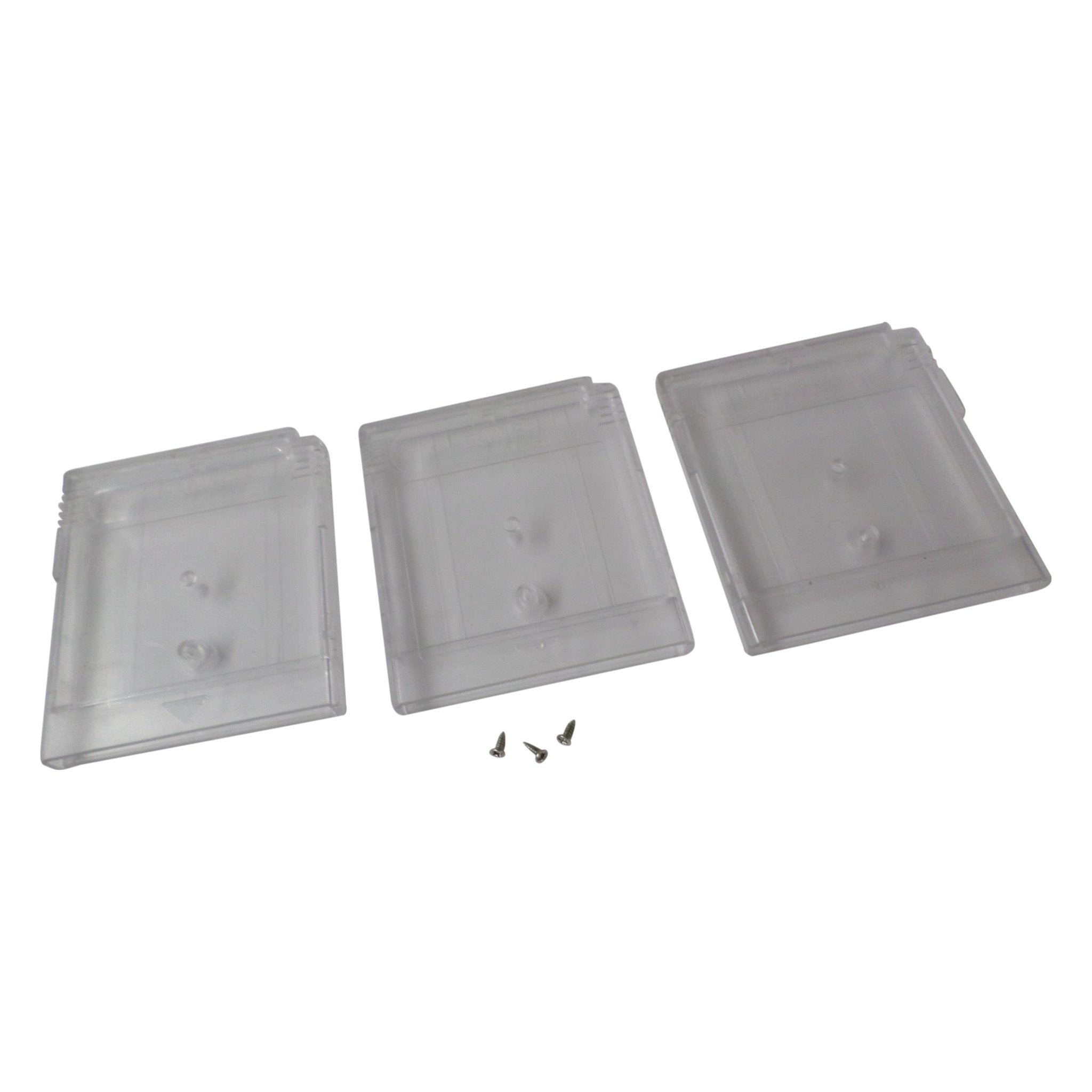 Replacement game cartridge housing for Game Boy original DMG - 01 style reproduction Type B shell cases for custom PCBs & projects GB Zero - Clear | ZedLabz - 1