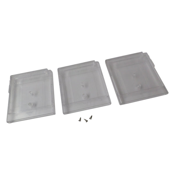 Replacement game cartridge housing for Game Boy original DMG-01 style reproduction Type B shell cases for custom PCBs & projects GB Zero - Clear | ZedLabz