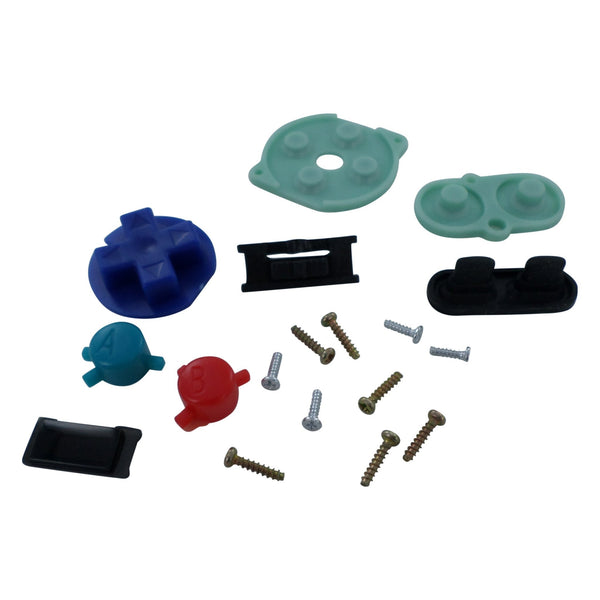 Replacement housing shell case repair kit for Nintendo Game Boy Color GBC (Colour) - Grey | ZedLabz
